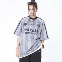 Retro Red V-neck T-Shirt