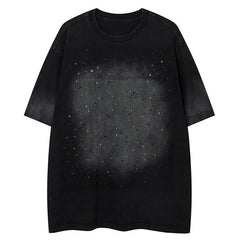 Retro Stars Of The Sky Distressed T-Shirt