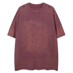 Retro Stars Of The Sky Distressed T-Shirt