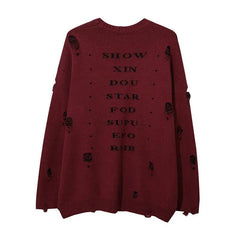 Salvation Printed Knit Wears Sweater