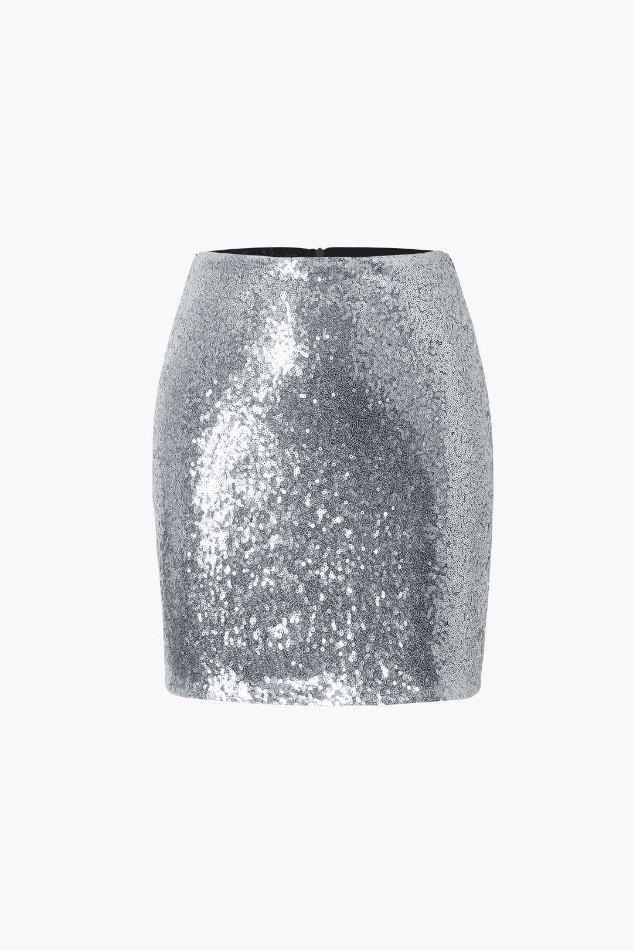 Sequin Mini Skirt - HouseofHalley