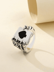 Skeleton Hand Poker Ring - HouseofHalley