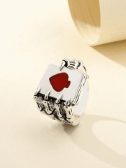 Skeleton Hand Poker Ring - HouseofHalley