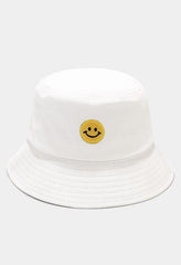 Smiley Patched Bucket Hat - HouseofHalley