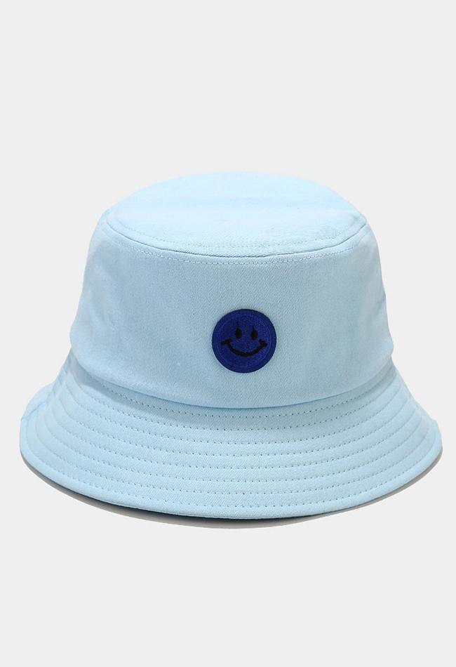 Smiley Patched Bucket Hat - HouseofHalley