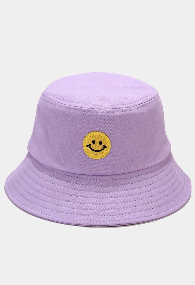Smiley Patched Bucket Hat - HouseofHalley