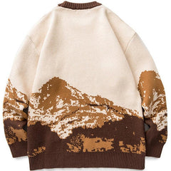 Snow Mountain Sweater