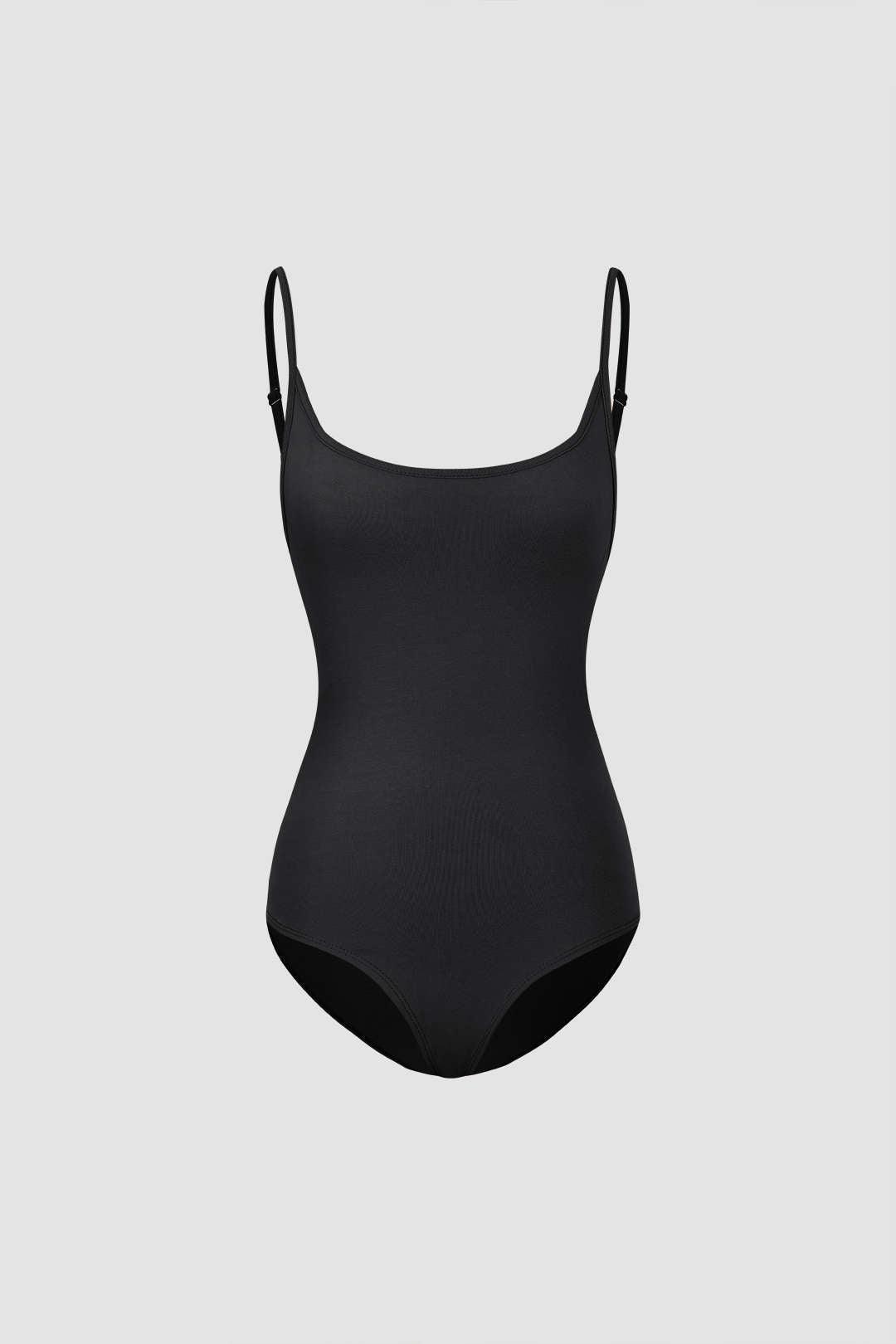 Solid Square Neck Jersey Bodysuit - HouseofHalley