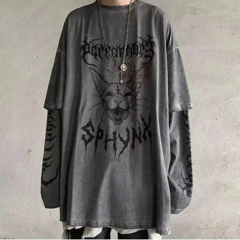 SPHYNX Harajuku Gothic T-Shirt