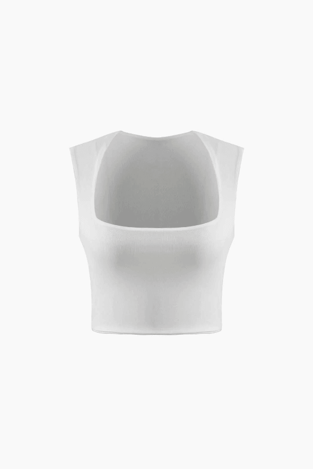 Square Neck Tank Top - HouseofHalley