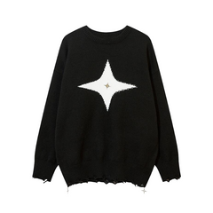 Y2K "Star Light" Knitted Sweater