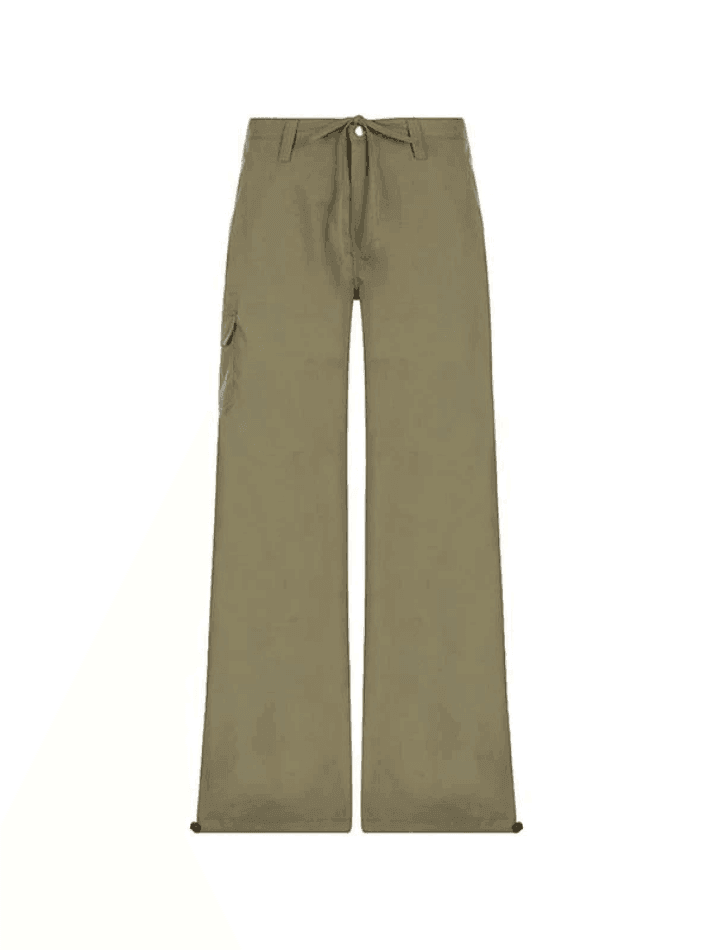 Straight Leg Pocket Cargo Pants