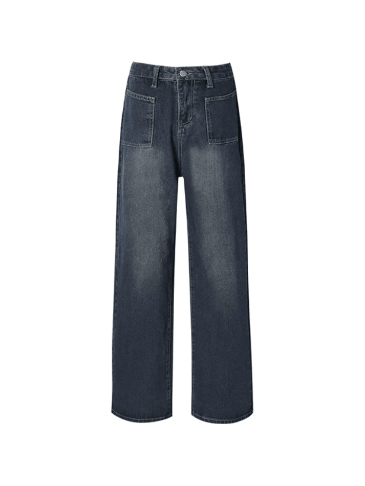 Street Vintage Gradient Wash Jeans