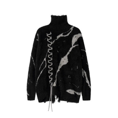 Zebra Ripped Sweater