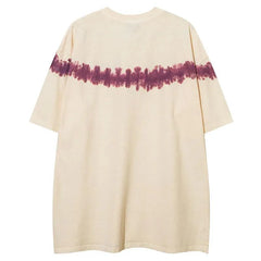 Tie Dye Casual Printed T-Shirt