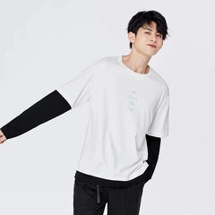 Two-Piece Printed Cat T-Shirt