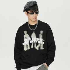 No Rise No Start Sweater