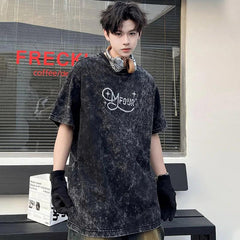 Vintage Angel Wings Oversized T Shirt