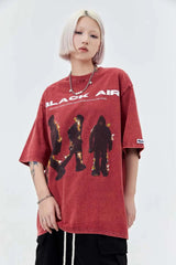 Vintage BLACK AIR Flame T-Shirt