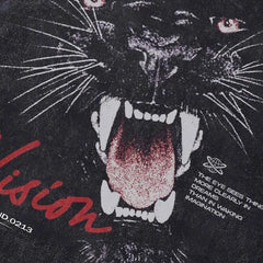 Vintage Black Predatory Tiger T-Shirt