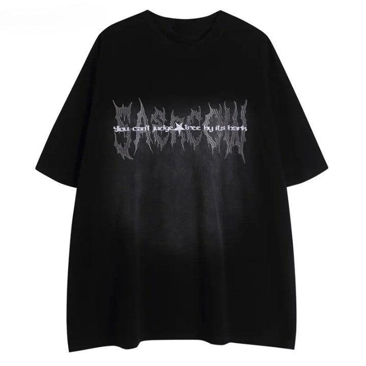 Vintage Gradient Oversized T-Shirt