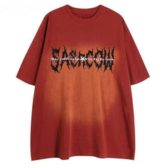 Vintage Gradient Oversized T-Shirt