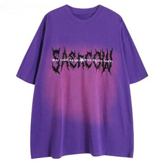 Vintage Gradient Oversized T-Shirt