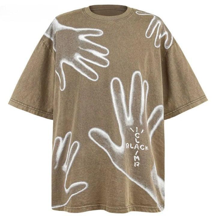 Vintage Hand Palm Washed T-Shirt
