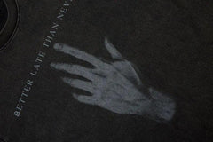 Vintage Hand Print Oversized T-Shirt