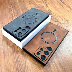 Vintage Leather Case For Samsung Galaxy