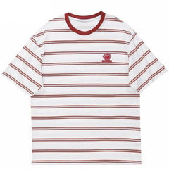 Vintage Retro Casual Striped T Shirt