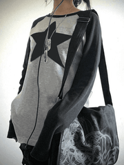 Vintage Star Y2K Long Sleeve Tee - HouseofHalley