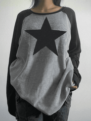Vintage Star Y2K Long Sleeve Tee - HouseofHalley