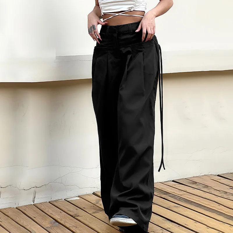 Y2K Casual Wide Leg Women Pant