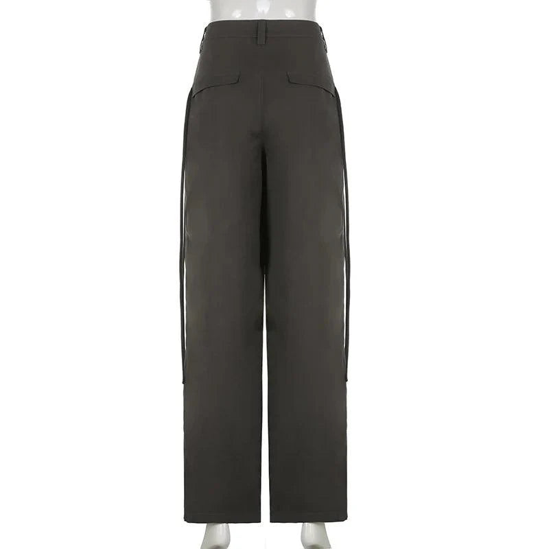 Y2K Casual Wide Leg Women Pant