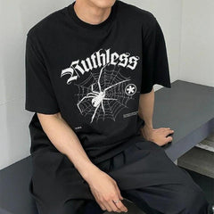 Y2K Gothic Spider T-Shirt