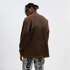 Y2K Hanging Dye Long Sleeve T-Shirt