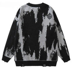 Y2K Knitted Punk Hipster Gothic Sweater