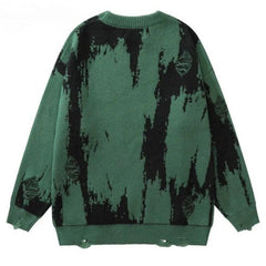 Y2K Knitted Punk Hipster Gothic Sweater