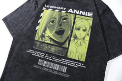 Y2K LEONHART Anime Oversized T-Shirt