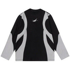 Y2K Long Sleeve Oversized T-Shirt