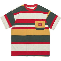 Y2K Retro Red Blue Rainbow T-Shirt