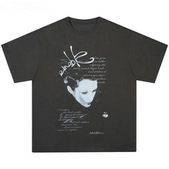Y2K Retro "SMOKE TEE" T-Shirt