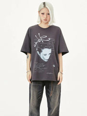 Y2K Retro "SMOKE TEE" T-Shirt