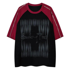 Y2K "SMOKING TIME" Oversized T-Shirt