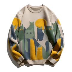 Y2K Wild Cats Sweater