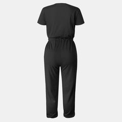 Short Sleeve Jumpsuit