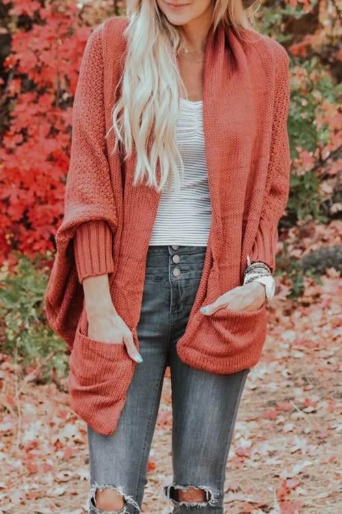 Cassie Batwing Sleeves Sweater Cardigans