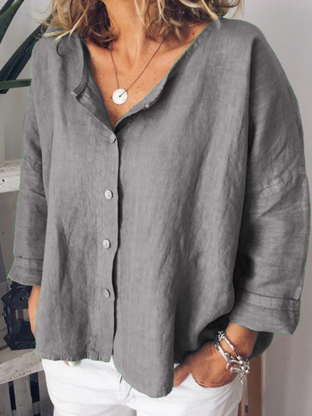 Women Casual Loose Tops Tunic