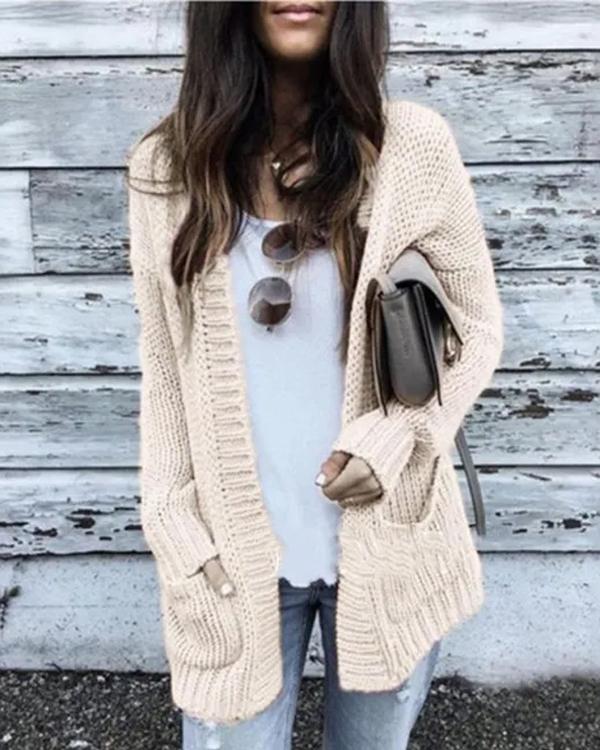 Classic Pocket Sweater Cardigan